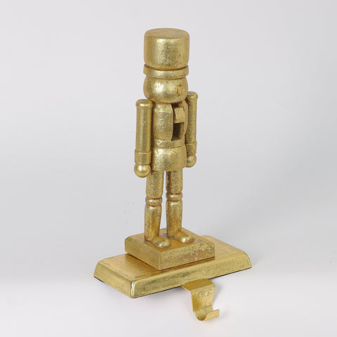 Wood Soldier Stocking Holder