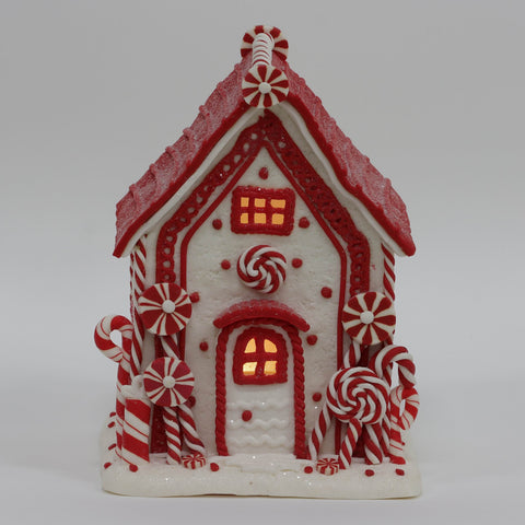 9"H Candy House Decor