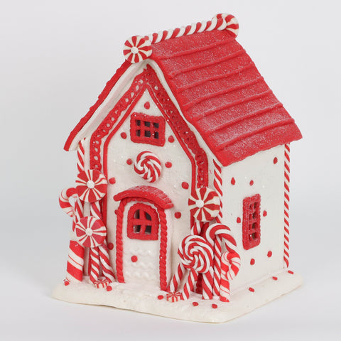 9"H Candy House Decor