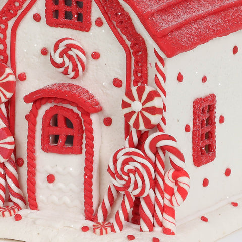 9"H Candy House Decor