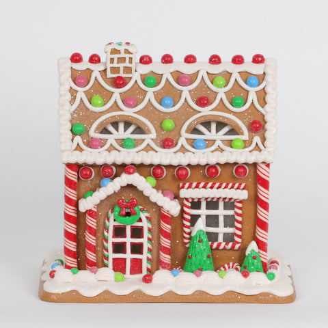 9"H Candy House Decor