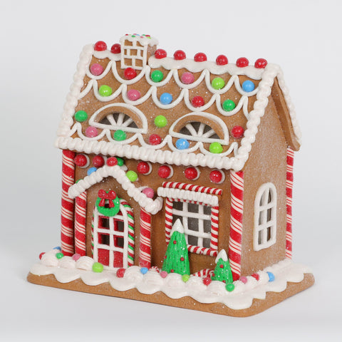 9"H Candy House Decor