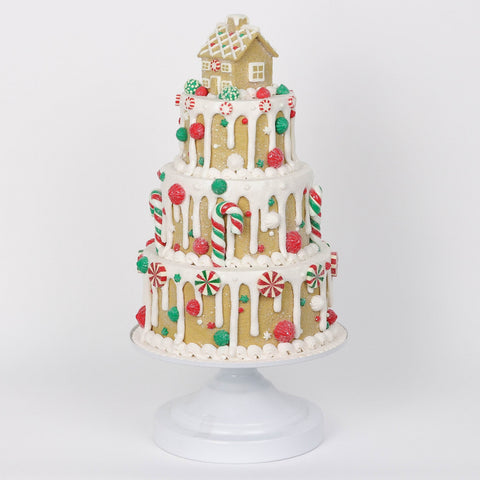 Christmas Gingerbread Cake Décor