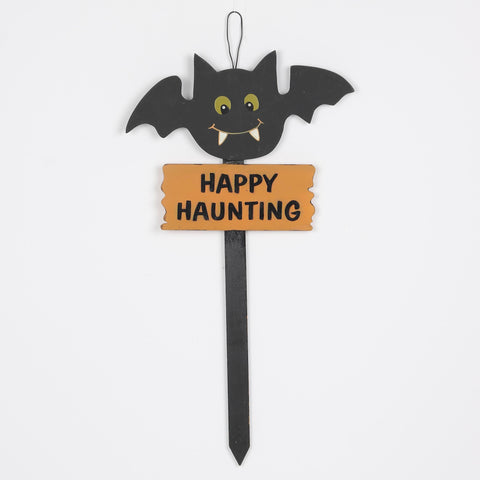 9*0.393*16.14‘’ Happy Halloween Bat Mdf Wall Hanger Décor