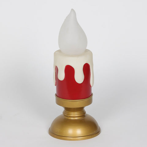 Christmas 6.0*14.5*0.0''Plastic Candle Décor | Christmas Decor | Festive Holiday Decoration
