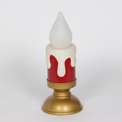 Christmas 6.0*14.5*0.0''Plastic Candle Décor | Christmas Decor | Festive Holiday Decoration