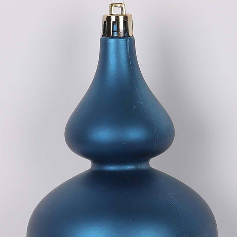 Christmas 3*6.5'' Blue Teardrop Ornament