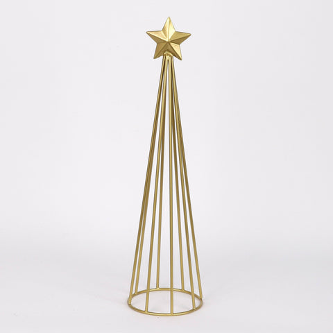 Christmas Wired Star Tree Cone