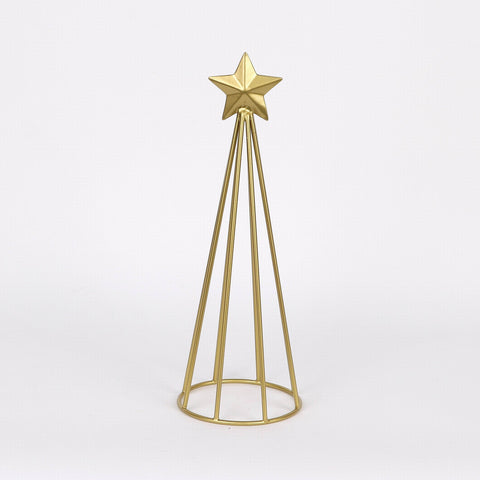 Christmas Wired Star Tree Cone