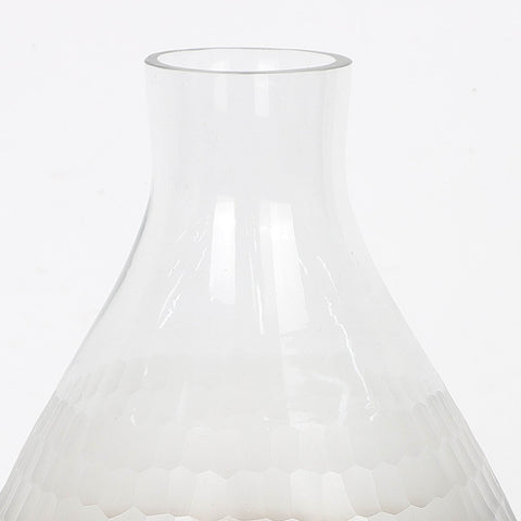 7.5X7.5X12.5 Inch Glass Sm - Surai Vase