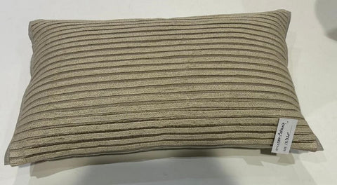 Machine Embroidery Cushion Cover Made On Front Cotton Sheeting & Back Cotton Chambray, With Concealed Zip