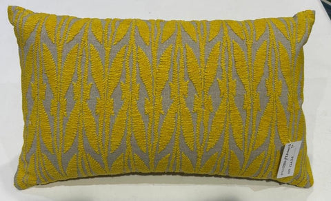 Embroidery Cushion Cover , Front  & Back Cotton Chambray, With Concealed Zip