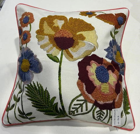 Digital Print  Cushion Cover , Front  & Back Cotton Casement, With Concealed Zip