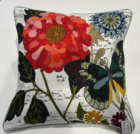 Digital Print  Cushion Cover , Front  & Back Cotton Casement, With Concealed Zip