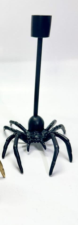 Anatomical Black-Widow Spider Taper Holder 10In B