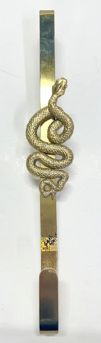 Wreath-Holder (Rattle Snake)  Gold