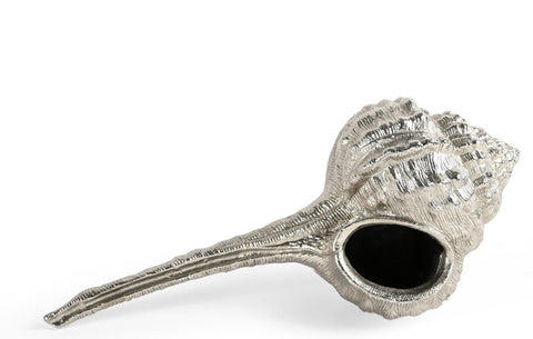 Murex Haustellum Shell Sculpture (L) Nickel