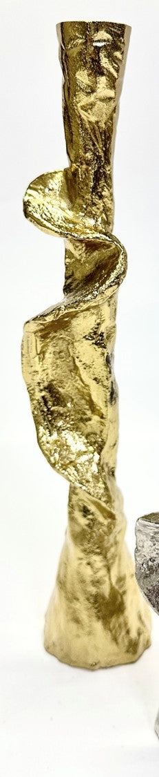 12In Candle Stand (M)  Gold