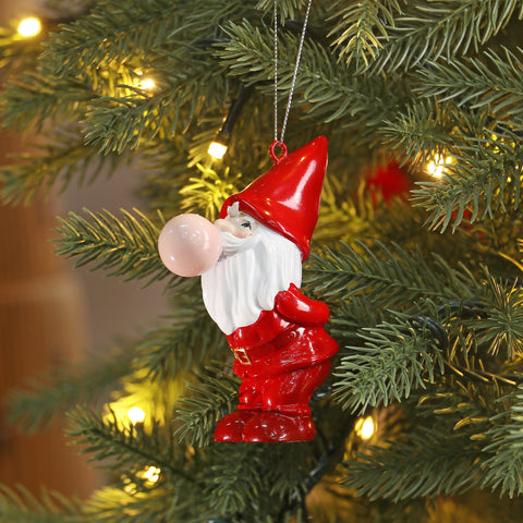 Christmas Red Dwarf Ornament- Playful Holiday Décor