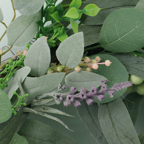 Couronne d'eucalyptus de 20 pouces