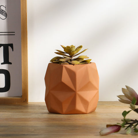 Vase en céramique de 4,7 x 5,1 po