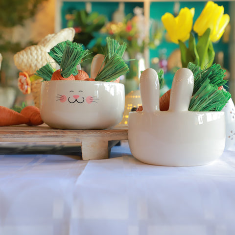 Easter Bunny Ceramic Bowl