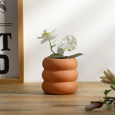 3.86 X 3.86"  Ceramic Vase