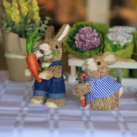 Sisal Bunny Décor