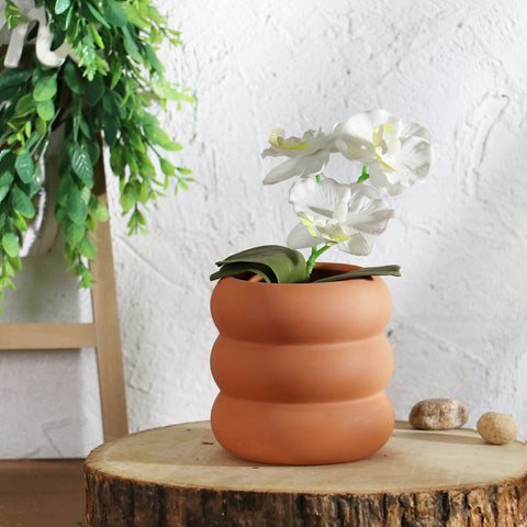 3.86 X 3.86"  Ceramic Vase