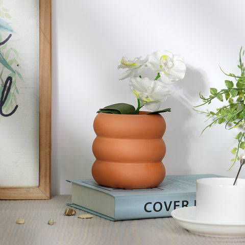 3.86 X 3.86"  Ceramic Vase