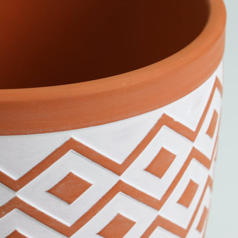 6 X 6"  Ceramic Vase