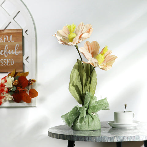 4.25*24 Inch Dyed Paper Floral Décor
