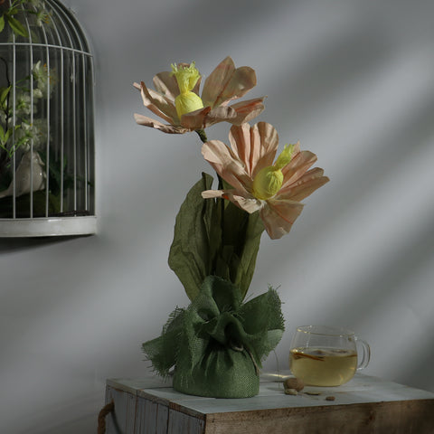 4.25*24 Inch Dyed Paper Floral Décor