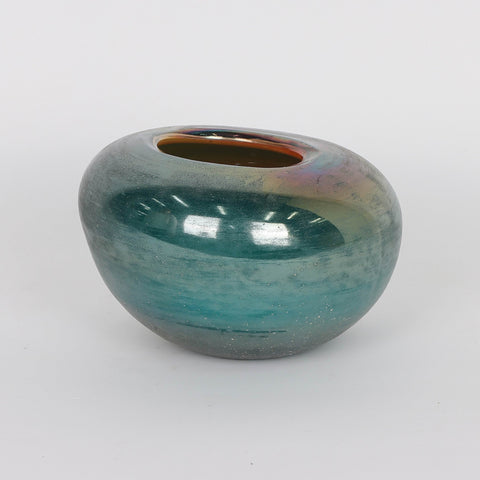 Set Of 2 Glass Pot Decoration | Glass Vase | Table Centerpiece