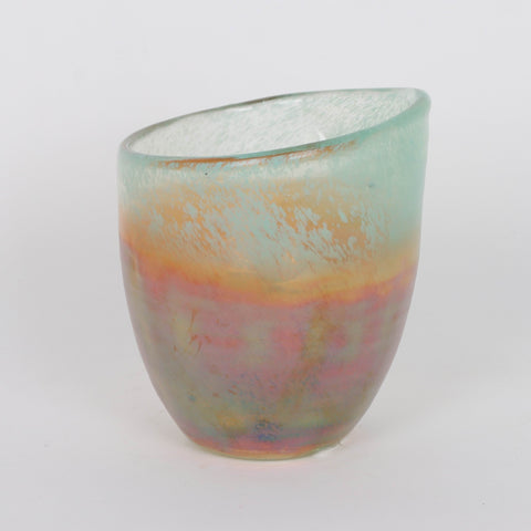 Set Of 2 Glass Pot  Decoration | Glass Vase | Table Centerpiece