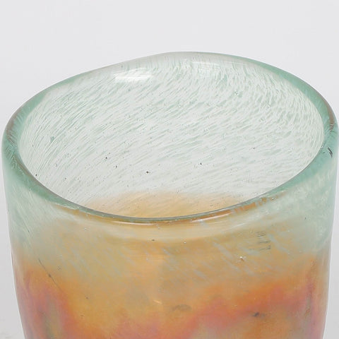 Set Of 2 Glass Pot  Decoration | Glass Vase | Table Centerpiece
