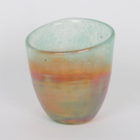 Set Of 2 Glass Pot  Decoration | Glass Vase | Table Centerpiece