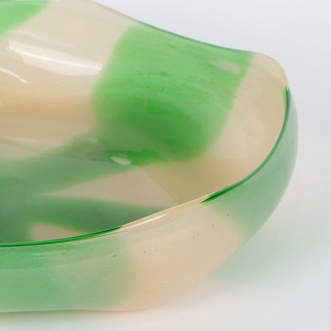 Glass Plate Décor | Glass Vase | Table Centerpiece