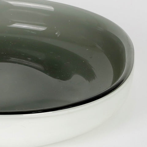 Glass Plate Décor | Glass Vase | Table Centerpiece
