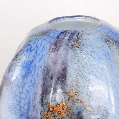 Glass Pot Decoration | Glass Vase | Table Centerpiece