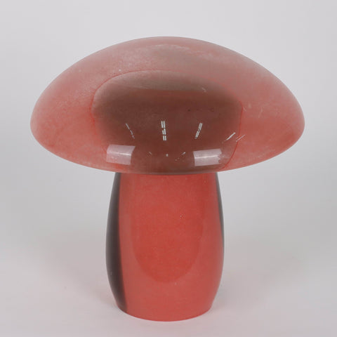 Glass Mushroom Décor | Glass Vase | Table Centerpiece
