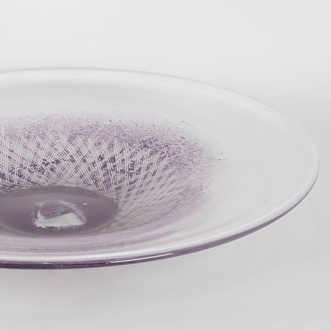 Glass Plate Décor | Glass Vase | Table Centerpiece