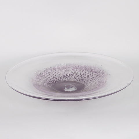 Glass Plate Décor | Glass Vase | Table Centerpiece