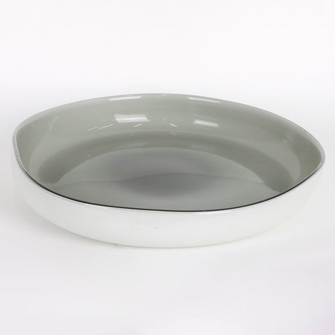 Glass Plate Décor | Glass Vase | Table Centerpiece