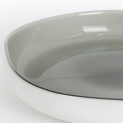 Glass Plate Décor | Glass Vase | Table Centerpiece