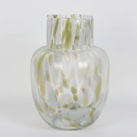 Glass Pot Decoration | Glass Vase | Table Centerpiece