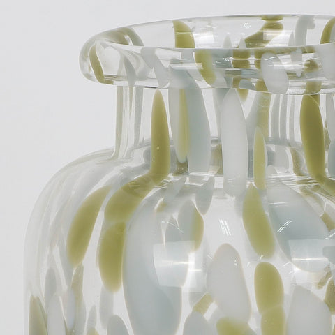 Glass Pot Decoration | Glass Vase | Table Centerpiece