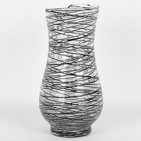 Glass Pot Decoration | Glass Vase | Table Centerpiece