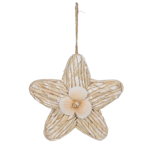 Corn Husk Seahorse/Starfish/Scallop Ornament