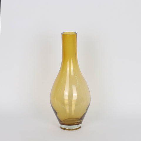 Glass Vase   6 X 6 X 14"H | Glass Vase | Table Centerpiece
